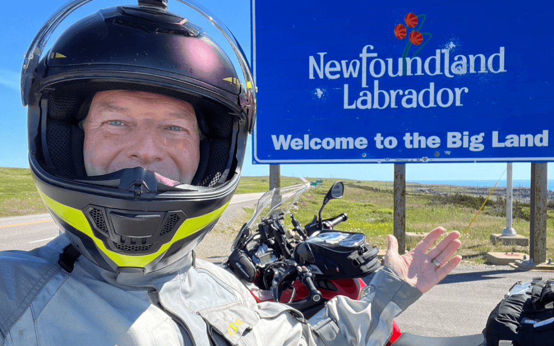 Bruce Johnson rides from Wasaga Beach to Labrador to raise funds for CMN